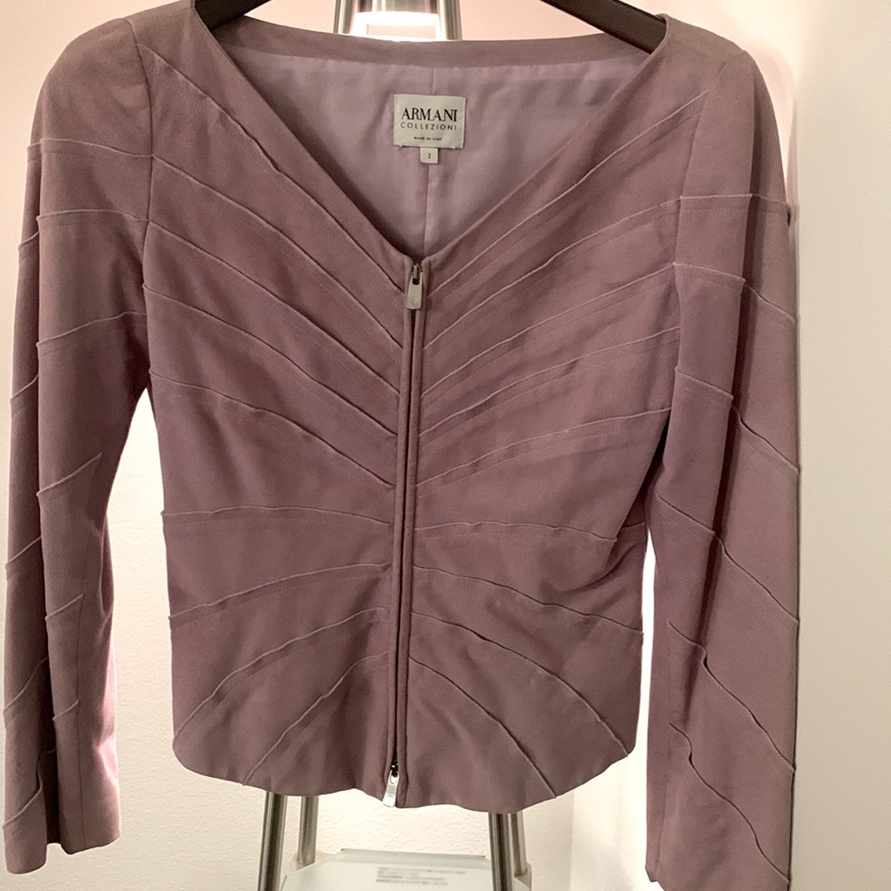 Armani Collezioni suede jacket - XS - Italy